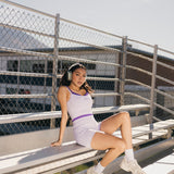 Fancy FitFlow Double Layered Tank - Lilac/Purple