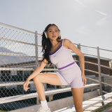 Fancy FitFlow Double Lined Shorts - Lilac/Purple