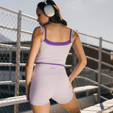 Fancy FitFlow Double Lined Shorts - Lilac/Purple