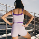 Fancy FitFlow Double Layered Tank - Lilac/Purple