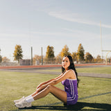 Fancy FitFlow Outline Tank - Dark Purple/Lilac