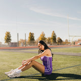 Fancy FitFlow Outline Tank - Dark Purple/Lilac