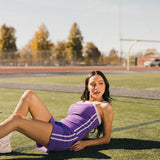 FitFlow Mini Skirt - Dark Purple/Lilac