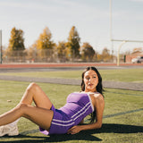 Fancy FitFlow Outline Tank - Dark Purple/Lilac