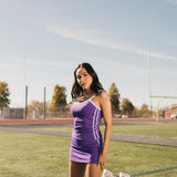 Fancy FitFlow Outline Tank - Dark Purple/Lilac