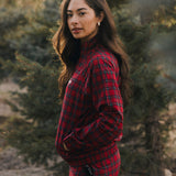 Fancy Performance Shorts - Red Plaid