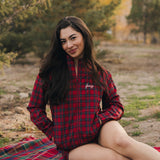 Fancy Performance Shorts - Red Plaid