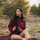 Fancy Performance Shorts - Red Plaid