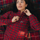 Fancy Performance Shorts - Red Plaid