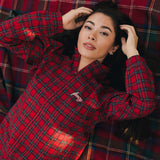 Fancy Performance Shorts - Red Plaid