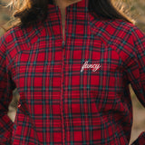 Fancy Performance Shorts - Red Plaid