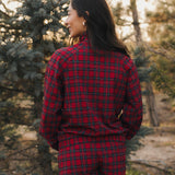 Fancy Performance Shorts - Red Plaid