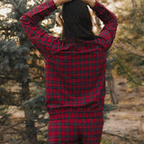 Fancy Performance Zip Jacket - Red Plaid