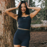 Fancy FitFlow Double Lined Shorts - Navy/Plaid