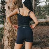 Fancy FitFlow Double Layered Tank - Navy/Plaid