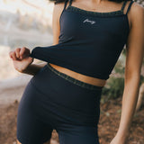 Fancy FitFlow Double Lined Shorts - Navy/Plaid