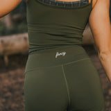 Fancy FitFlow Double Lined Shorts - Alpine Green/Plaid