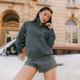 Fancy Performance Zip Jacket - Plaid