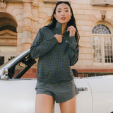 Fancy Performance Zip Jacket - Plaid