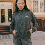 Fancy Performance Zip Jacket - Plaid