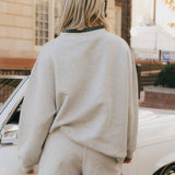 Fancy Fleece Lined Shorts - Heather Grey