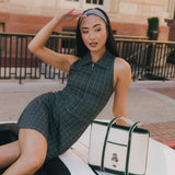 Fancy Flex Flow Athletic Dress - Plaid