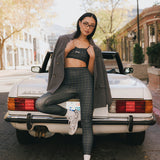 Fancy FitFlow Double Lined Leggings - Plaid (PREORDER)