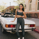 Fancy FitFlow Double Lined Leggings - Plaid (PREORDER)