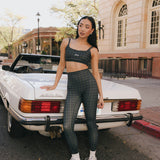 Fancy FitFlow Double Lined Leggings - Plaid (PREORDER)