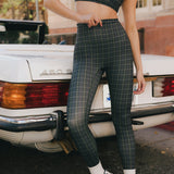Fancy FitFlow Double Lined Leggings - Plaid (PREORDER)
