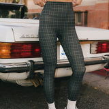 Fancy FitFlow Double Lined Leggings - Plaid (PREORDER)