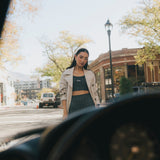 Fancy FitFlow Performance Bra Top - Plaid