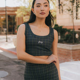 Fancy FitFlow Performance Bra Top - Plaid