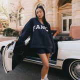 Varsity Nylon Pullover - Autumn Navy
