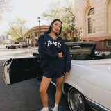 Varsity Nylon Pullover - Autumn Navy