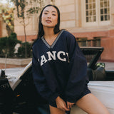 Varsity Nylon Pullover - Autumn Navy