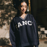 Varsity Nylon Pullover - Autumn Navy
