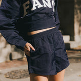 Fancy Nylon Shorts - Autumn Navy