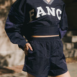 Fancy Nylon Shorts - Autumn Navy
