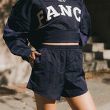 Fancy Nylon Shorts - Autumn Navy