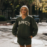 Varsity Nylon Pullover - Alpine Green