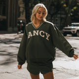 Varsity Nylon Pullover - Alpine Green