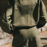 Fancy Nylon Shorts - Alpine green