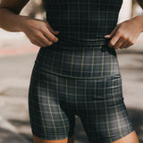 Fancy FitFlow Double Lined Shorts - Plaid