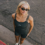 Fancy FitFlow Double Layered Tank - Plaid