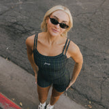 Fancy FitFlow Double Layered Tank - Plaid