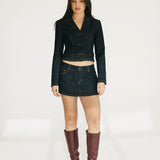 Emely Denim Jacket - Dark Denim
