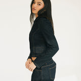 Lizzy Mini Skort - Dark Denim