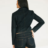 Emely Denim Jacket - Dark Denim