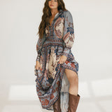 Mckenna Floral Midi Skirt Set - Multi